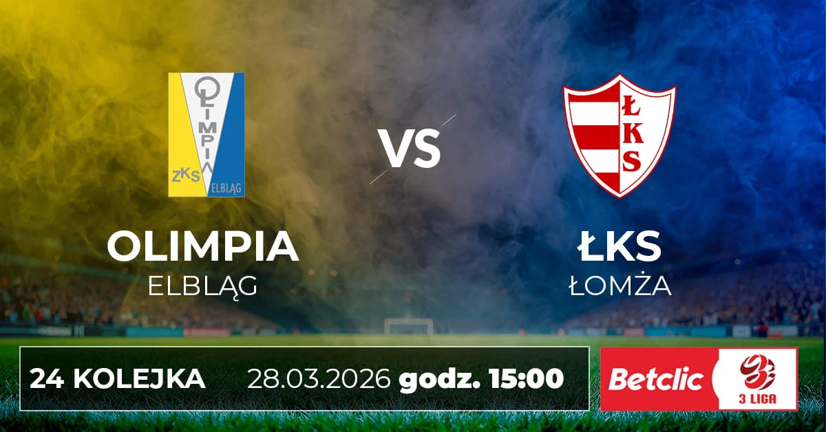 ZKS Olimpia Elbląg vs ŁKS Łomża